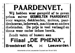 LC-1919 03 19-4012 NTF Phenix  advertentie paardenvet